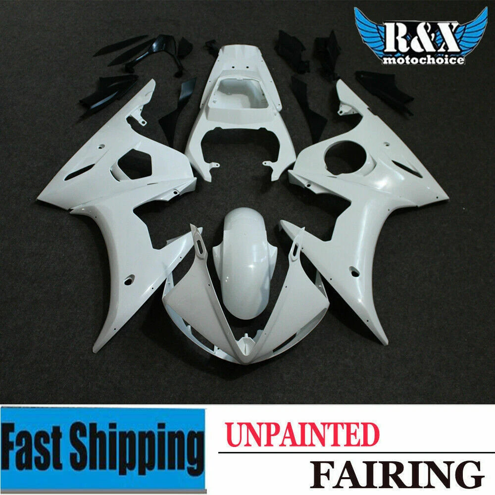 Fairing Kit for Yamaha YZF R6/R6S (2003–2009) Unpainted ABS Injection