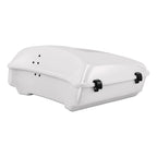 Chopped Trunk Luggage for Harley Touring Glide (2014–2026) White Onyx Pearl
