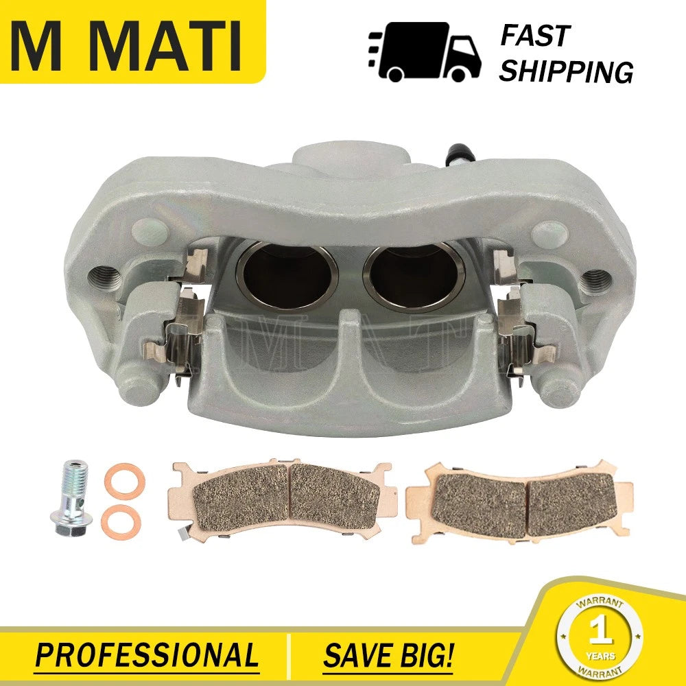 Front Right Brake Caliper w/Pads for Honda Talon 1000X/1000R (2019–2023)