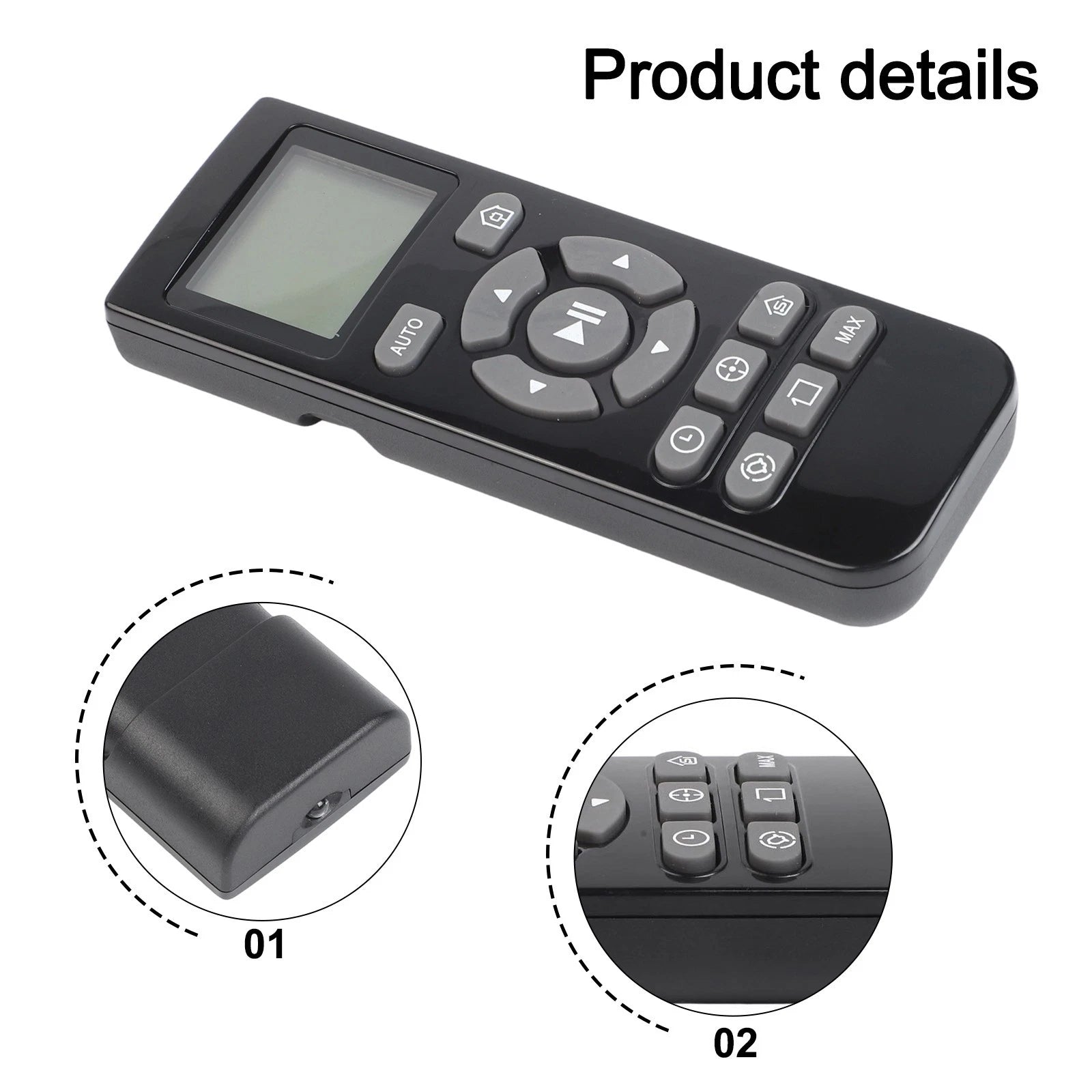 Replacement Remote for INOMI LE7, Polaris PVCR 1229