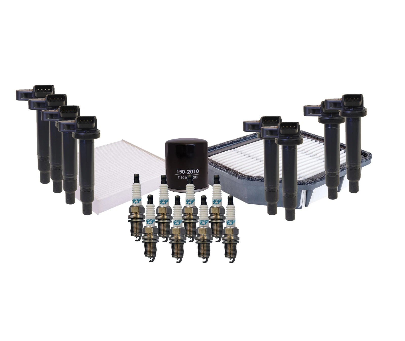 Denso 8 Iridium TT Spark Plugs Kit for Lexus GS430 (2001–2006)