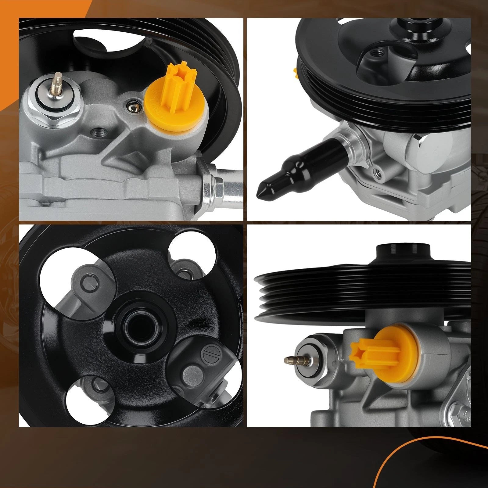 Power Steering Pump for Chevrolet Tracker Suzuki Grand Vitara (1999-2005)