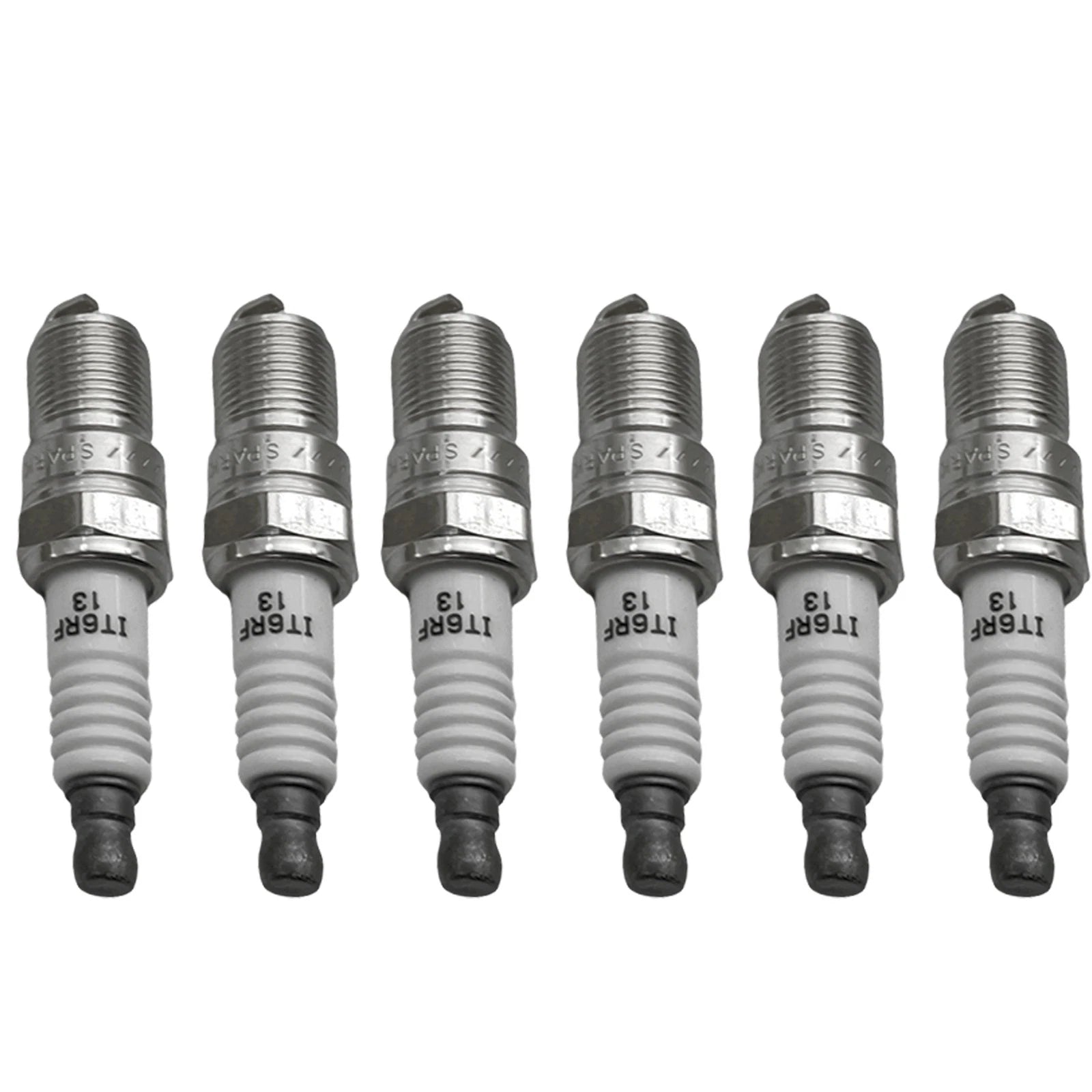 Set of 6 Iridium & Platinum Spark Plugs for Ford Ranger, Mazda B4000, Jaguar X-Type