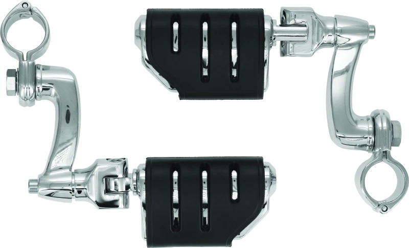 Kuryakyn Longhorn Trident Dually Offset Highway Pegs for Motorcycle (2010–2023)