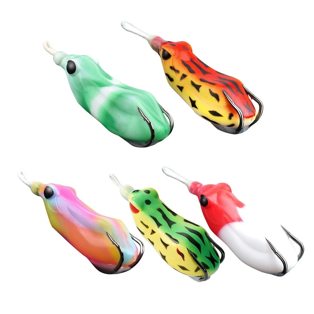Soft Topwater Noise Frog Lure 10g 14g for Black Bass Fishing