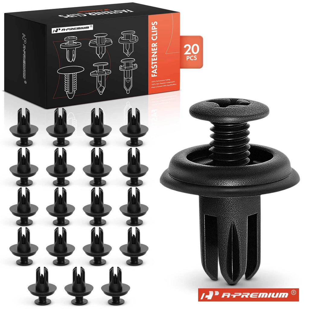20Pcs Nylon Cowl Vent Panel Retainer Clips for Honda 