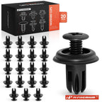 20Pcs Nylon Cowl Vent Panel Retainer Clips for Honda 