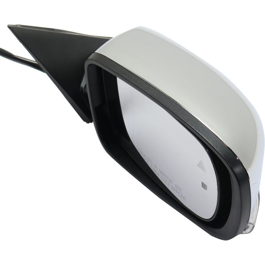Power Mirror for Chrysler 300 (2011–2018) Right Manual Folding Heated Chrome