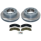 DuraGo Front Rotors & Bosch QuietCast Ceramic Pads for Sierra 2500HD