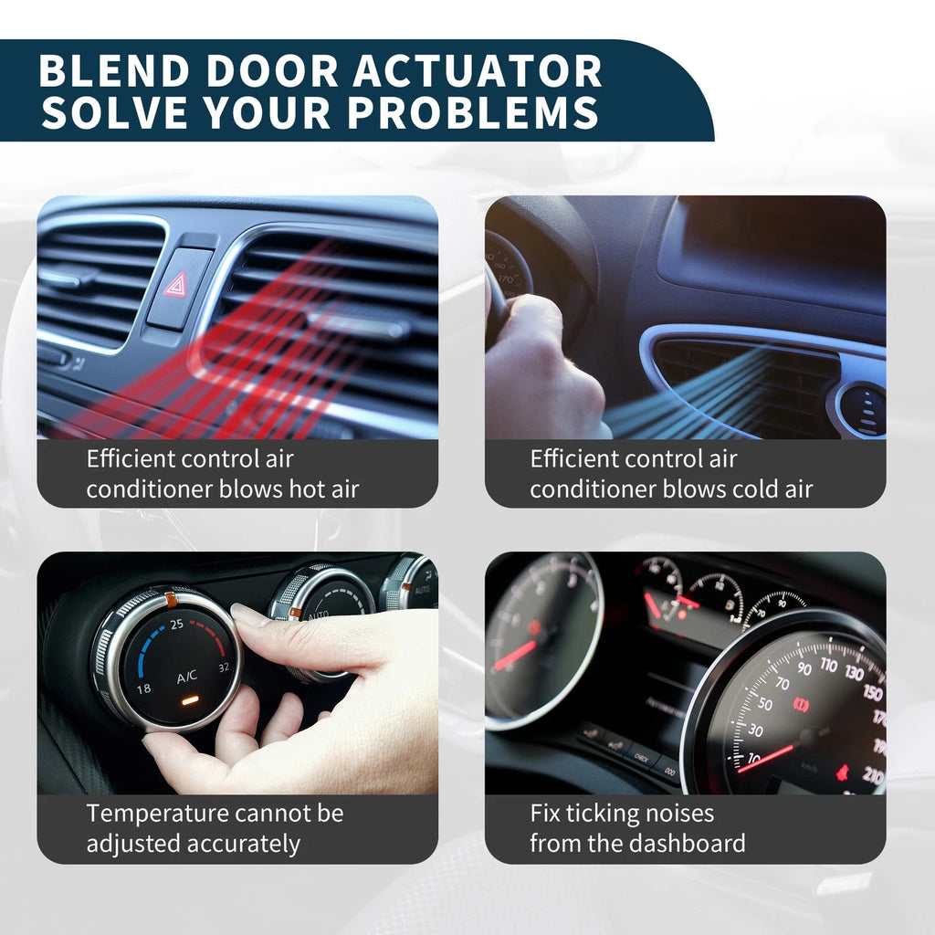 HVAC Heater Blend Door Control Actuator for Buick Roadmaster (1991–1993)