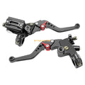CNC Brake Clutch Master Cylinder Lever Set for Universal Motorcycle (7/8'')