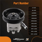 Power Steering Pump with Pulley for Nissan X-Trail and 2005-2013 Altima (2005-2013)