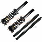 Set of 2 Complete Struts with Coil Springs & 2 Shocks for Jeep Grand Cherokee (2005–2010)