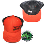 Duramax Diesel Trucker Hat for Richardson (Orange/Black Mesh)