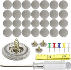 60Pcs Roof Liner Repair Button Pins Kit for Universal Vehicles (All Years)