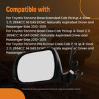 Side Mirror Pair for Toyota Tacoma (2012–2015) 8791004201 Power Adjust