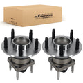 2pc Rear Wheel Bearing Hub for Chevrolet Malibu (2013–2023)