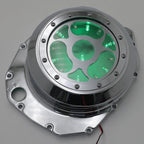 Engine Clutch Cover with Sequential Flowing LED for Suzuki Hayabusa GSX1300R (1999–2022)