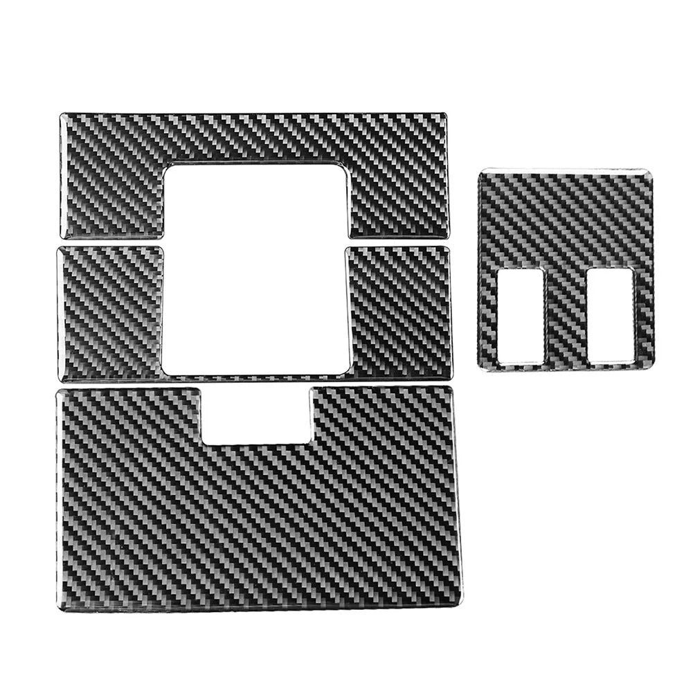Set of 4 Black Reading Light Panel Cover Trim for Toyota Tundra (2014–2021)