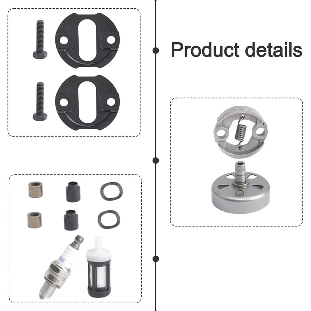Clutch Assembly Kit for FS91 KM131 Brush Cutter (12 Pieces)