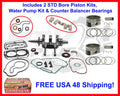 Engine Rebuild Kit for Polaris Ranger 700 (2005–2009) Crank Pistons WP C-Bal