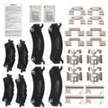 Front Rear Ceramic Brake Pads for Chevrolet Silverado 1500 (1999–2006/Astro 2003–2005)