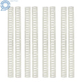 E Track Tie Down Rail Kit for Trailer Truck Van (5', Galvanized, 8 Pack)