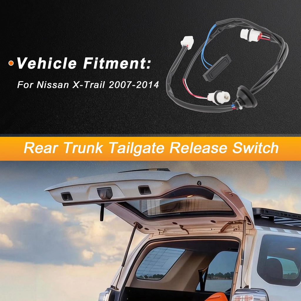 Tailgate Trunk Release Switch for Nissan X-Trail (2007–2014) No. 25380JG00A