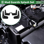 Mud Flaps Splash Guards for Hyundai Encino (2018-2020) with Mount Accessories