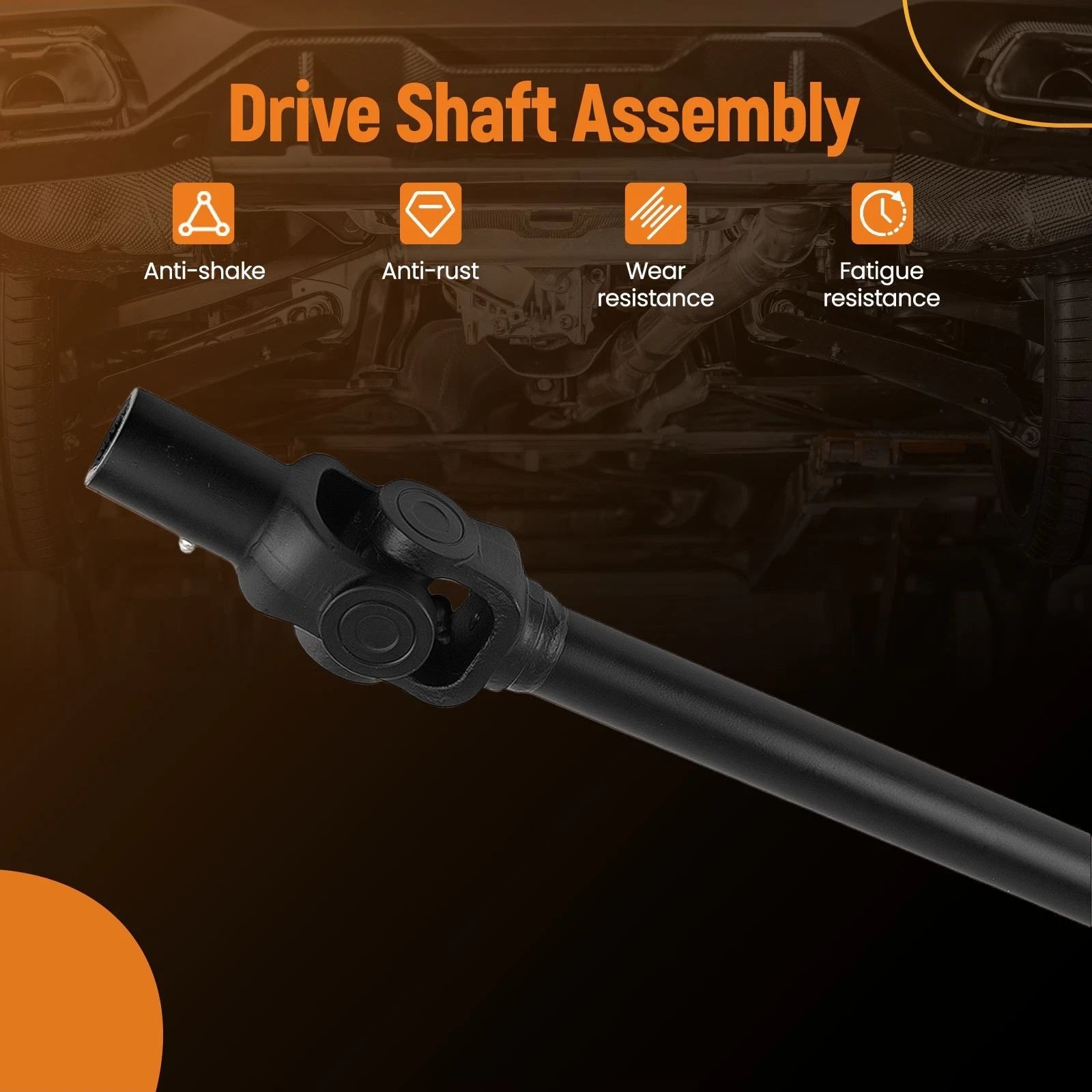 Drive Shaft Propeller Assembly for Polaris Sportsman 800 (2007–2014) 1332455