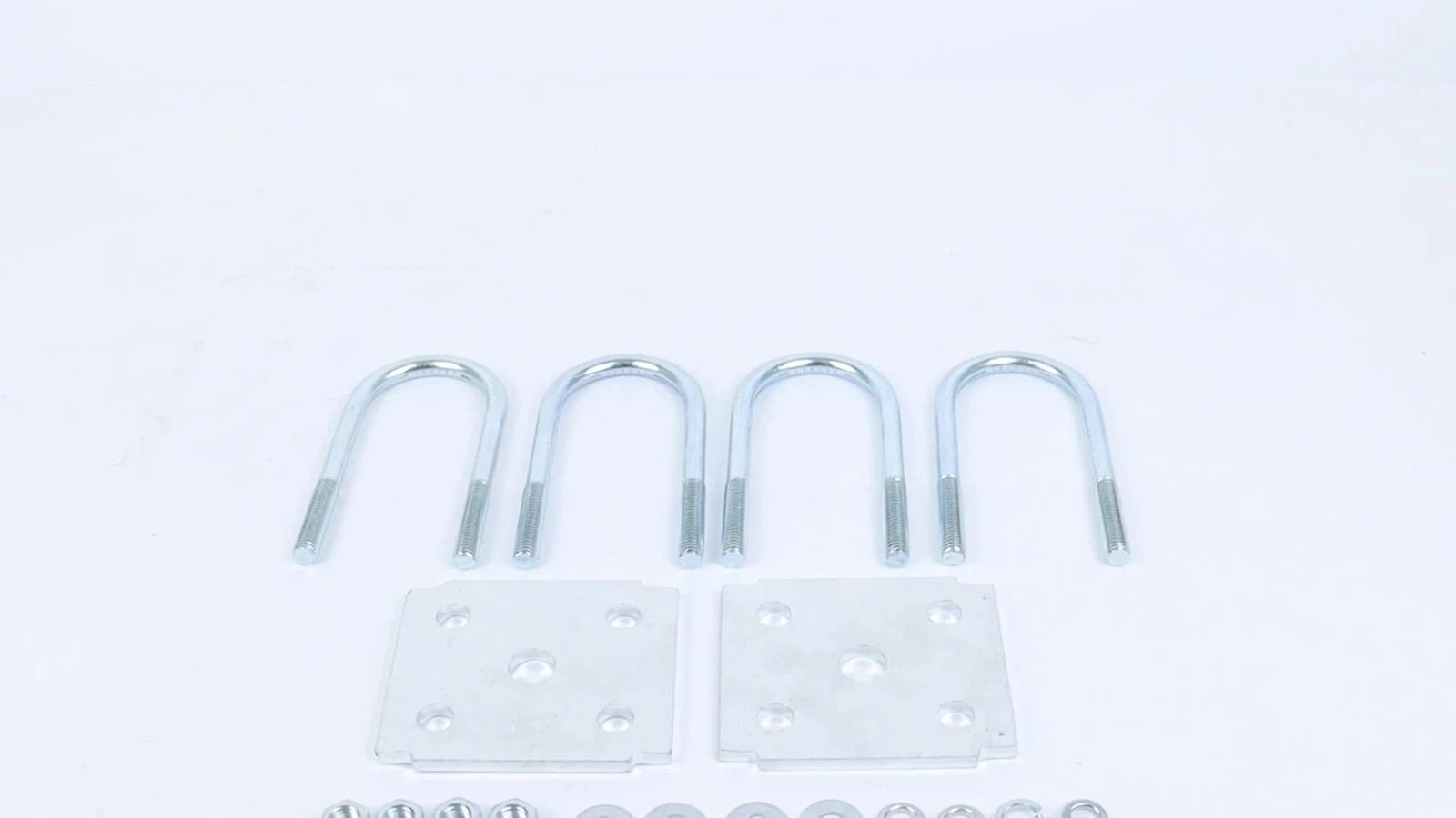 U Bolt Kit for 3500lb Trailer Axle 2-3/8" Round (5-1/2" Long, 1/2" Diameter)