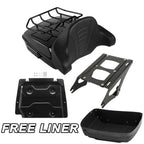 Trunk Pad Mount Rack Base Plate for Harley Road King (2014–Present)