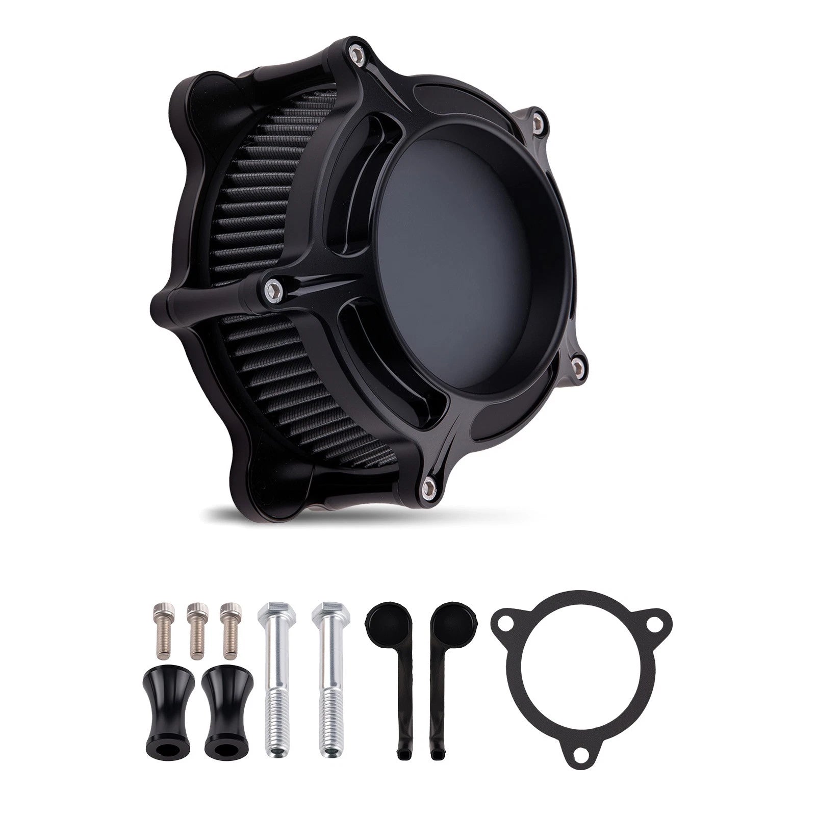 Air Cleaner Intake Filter for Harley Touring Road King Street Glide Softail Dyna (2000–2023)