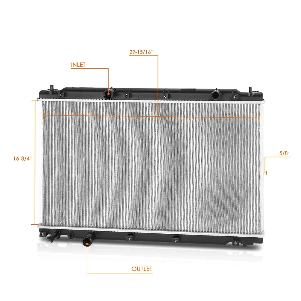 Aluminum Core Cooling Radiator DPI-13644 for Honda CR-V (2017–2019)
