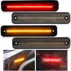 Set of 4 Smoked LED Side Marker Lights for Hummer H2 (2003–2009)