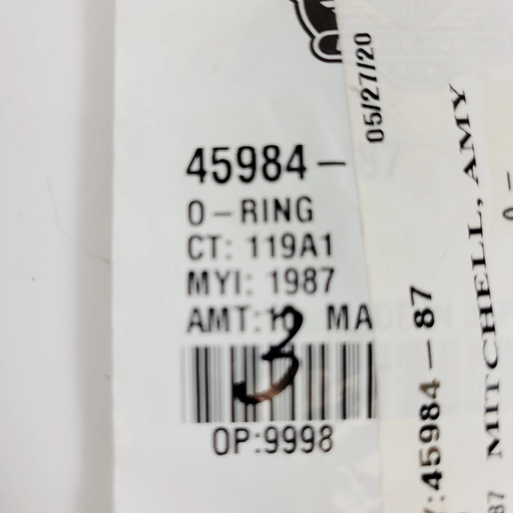 Pack of 3 O-Ring for Harley-Davidson (OEM 45984-87)