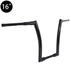 16" Black Ape Hanger Handlebar for Harley FLD (2012–2016), FXDB (2013–2017), FXDLS (2016–2017), FLS (2000–2017)