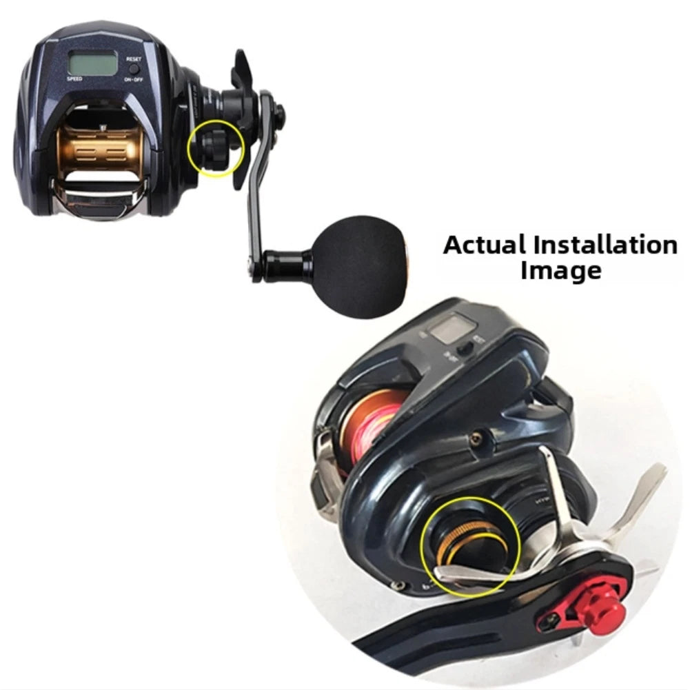 Brake Knob for DAIWA 22 For LIGHT GAMEIC Fishing Reel (2022) Aluminum Black Gold