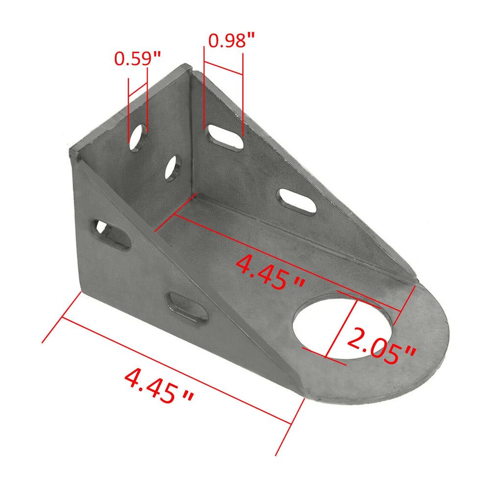 Set of 2 Radiator Support Mount Brackets for Chevy C/K 1500 2500 3500 (1988–2000)