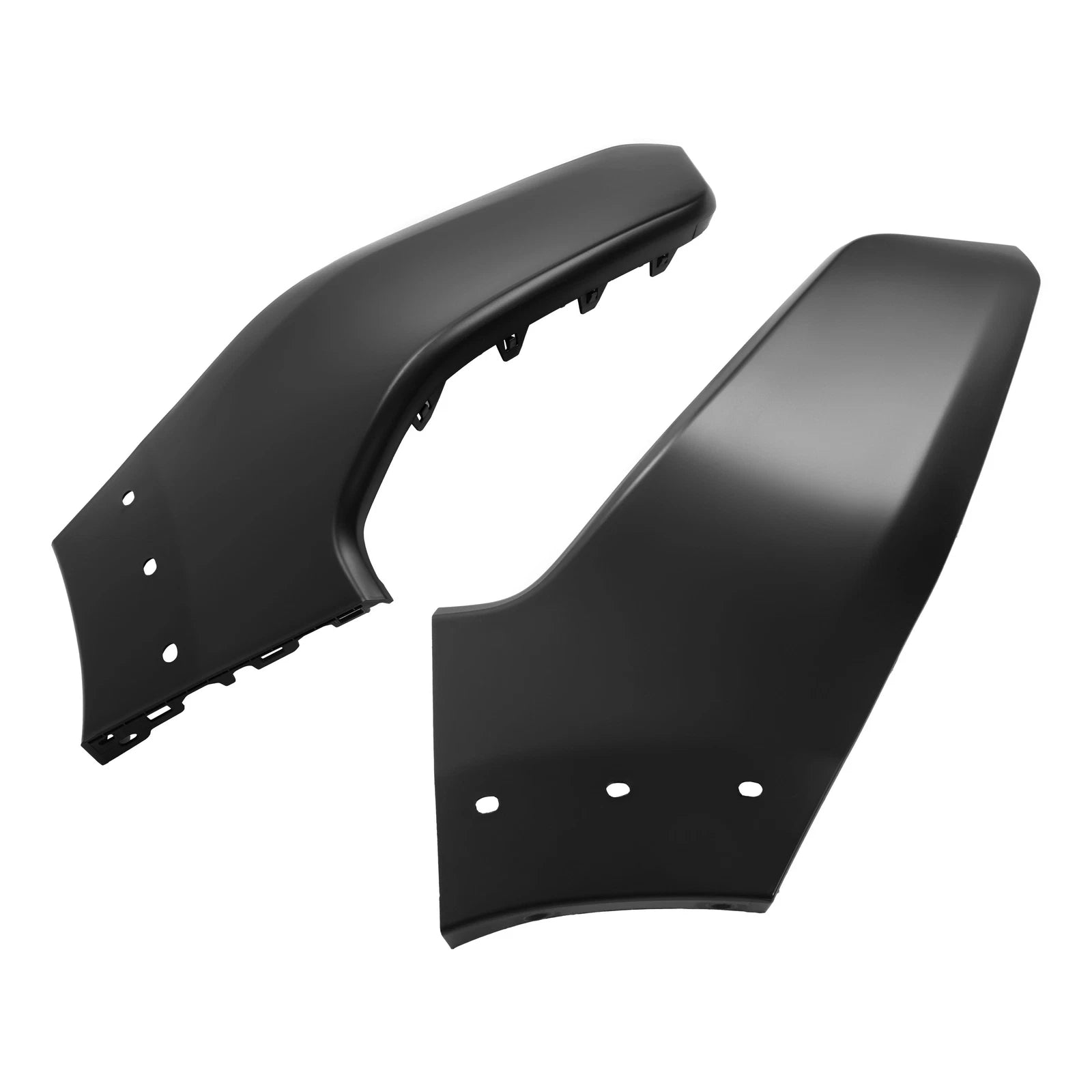 Set of 2 Front Bumper End Filler Panels for Dodge Ram 1500 (2019–2024)