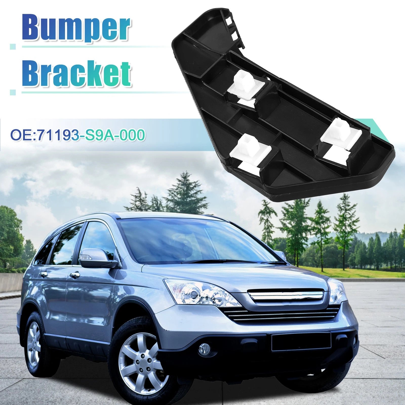 Right Side Front Bumper Bracket for Honda CR-V (2002–2006) NO.71193-S9A-000