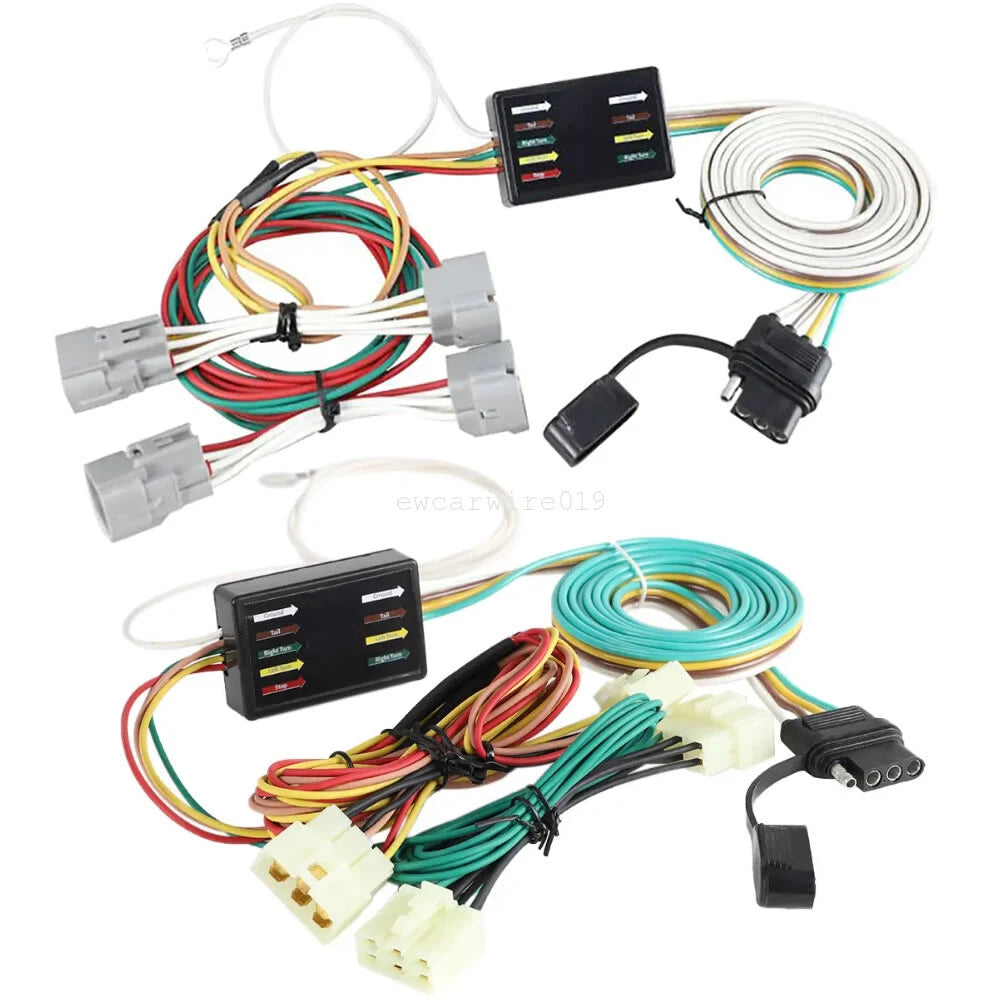 Trailer Lights Wire Harness Connector Plug for Toyota Tacoma (1995–2023)