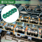 Set of 5 Oil Seal Ring Rotary Shaft Seal 4x10x4mm High Pressure