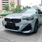 Front Bumper Canards Splitter for BMW 2-Series Coupe G42 M-Sport (2022–2025)