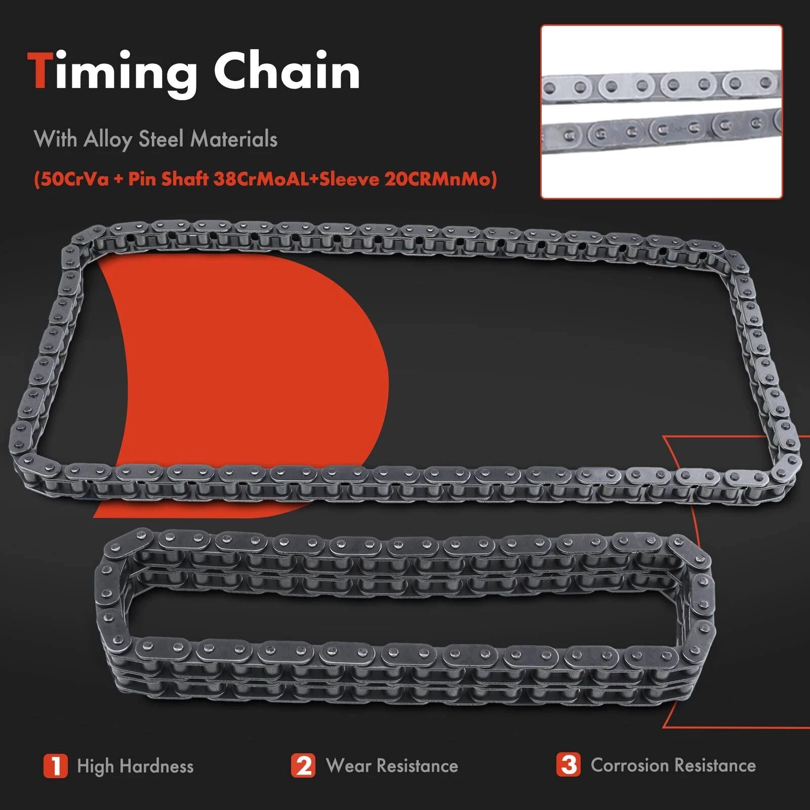 14x Timing Chain Kit for Nissan 240SX (1991–1998)