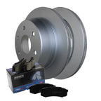 Rear Brake Kit 325mm Disc Rotors & Akebono ProACT Pads for Chevrolet GMC