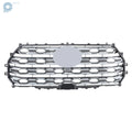 Chrome Front Upper Mesh Grille for Toyota Tundra (2022–2023) W/Camera Hole