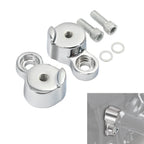 Chrome Passenger Footpegs Mounting Kit for Harley FXDR FXDRS (2019–2023)