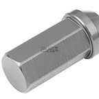 Set of 20 Closed End M12x1.5 Gun Metal Aluminum Lug Nuts + Adapter