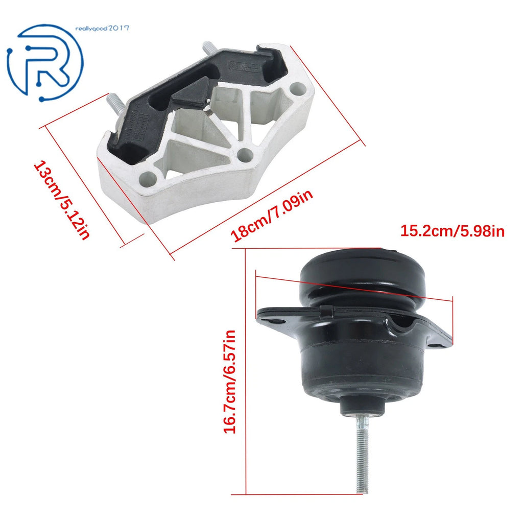 3PCS Motor & Trans Mount Set for Ford Mustang (2011-2018)